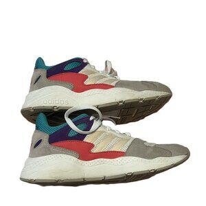Y2K Retro Colorblock Chunky Adidas Crazychaos White/Multi Style #EF9231 Women 9